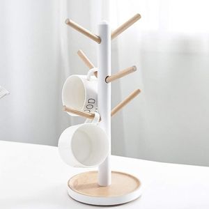 Wooden Mug Holder Tree